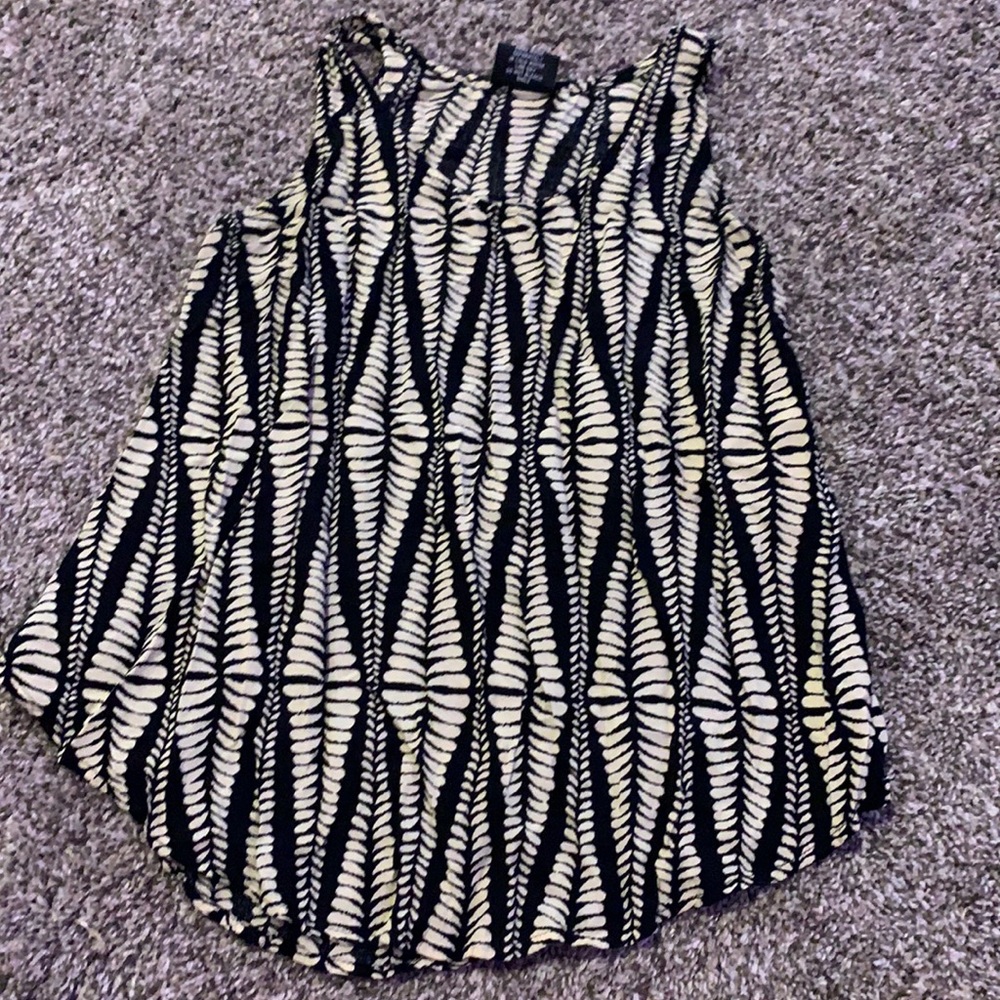 Boutique Patterned Tank Top